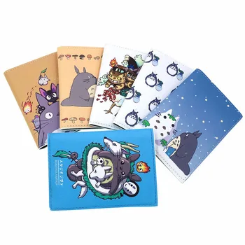 Anime Totoro de Călătorie de Familie Accesorii Deținător de Pașaport din Piele PU Pașaport de Călătorie Acoperă Cazul Fanii Cosplay Anime de Dragoste Cadouri