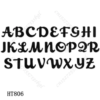 Art alfabetul moare de Tăiere - Noi Mor de Tăiere Și Matriță de Lemn,HT806 Potrivit Pentru Comune Mor de Tăiere Mașini de Pe Piață.