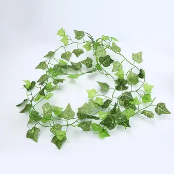 Artificiale Ivy Coroană Din Frunze De Plante De Viță De Vie Fals Frunze Flori Cățărătoare Iederă Verde Coroană De Flori De Nunta De Crăciun Decor Acasă