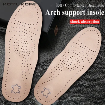Autentice din Piele de Orteze Branț Ortopedice Pantofi Unic Branțuri Pentru Pantofi 3D Suport Arc Picioare Plate Dureri de Picioare Deodorant Insertii