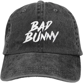 Bad Bunny du-te pe Strada Bărbați și Femei Casquette Baseball caps BlackAdjustable Hip Hop Sepci de Baseball