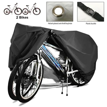 Bicicleta Capac de Protectie Impermeabil cu Bicicleta Capacul Exterior Parasolar UV Praf Soare Acoperi 190T/201D Două Accesorii pentru Biciclete