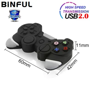 BiNFUL Usb Flash Drive Electronice Gamepad Memory Stick U Disc 2.0 Pen Drive 4G 8G 16G 32GB 64G 128G 256G 512GB Pendrive Usb Cheie