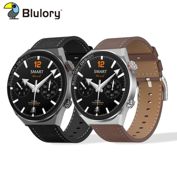 Blulory NE Inteligent Ceas Barbati Sport Smartwatch NFC Control Acces Bluetooth Apeluri Temperatura de Ritm Cardiac de Oxigen din Sange de Detectare