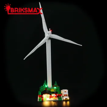 BriksMax Lumină Led-Uri Kit Pentru 10268 De Turbine Eoliene Vestas