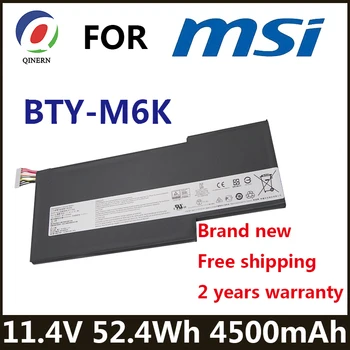 BTY-M6K 11.4 V 52.4 Wh Baterie Laptop Pentru MSI MS-17B4 MS-16K3 GF63 Subțire 8RD 8RD-031TH 8RC GF75 Subțire 3 8RC 9SC GF65 Subțire 9SE/SX