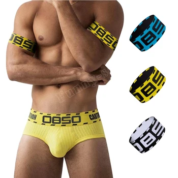Bărbați Sport Armband din Bumbac Confortabil Respirabil, absorbant de Sudoare Micro-elastic Moale de Vară Sport Fitness Tineri Lenjerie intima