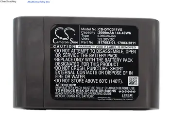 Cameron Sino Baterie de 2000mAh pentru Dyson DC31, DC34, DC35, DC44, DC44 de Animale, vă rugăm să rețineți: aceasta baterie este de 22.2 V