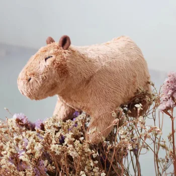 Capybara de Simulare de Animale Jucării de Pluș Drăguț Umplute Animale de Pluș Capybara Păpuși pentru Fete Baietii de Ziua Christams Cadou