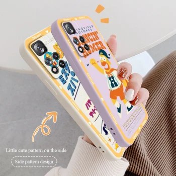 Caz de telefon Pentru Xiaomi Redmi Nota 11 11S 11T 10 10 9 9 T 9 8T 8 Pro Plus 5G Rece Simpsons Homer Disney Lichid Coarda TPU Funda