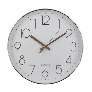 Ceas De Perete Tăcut Design Modern Cuarț Ceas De Perete Din Plastic De Epocă Ceas De Designer De Decor Acasă Saat Reloj Camera De Zi