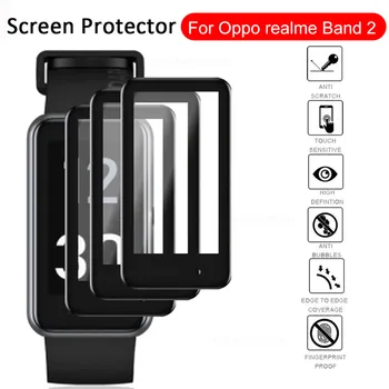 Ceas de Sticlă de Protecție Pentru Oppo realme Band 2 Smartwatch Screenprotector Explozie dovada sticlă călită domeniul relme Band 2 Band2