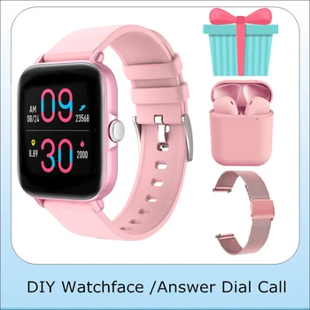 Ceas inteligent Femei Y22 P28 Plus Bluetooth Răspunde la Apel IP67 rezistent la apa DIY Watchface Smartwatch GTS3 GTS 3 pentru Android iOS