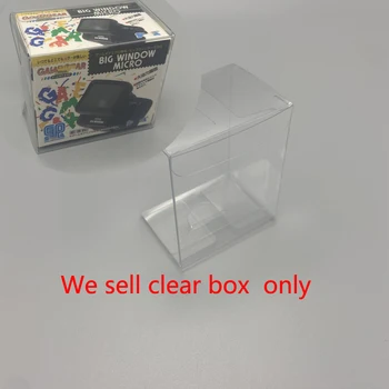 Clar transparent cutie Pentru Sega Pentru JOCUL de VITEZE FEREASTRĂ Mare Micro GG Afișaj stocare de COMPANIE Caseta de protecție