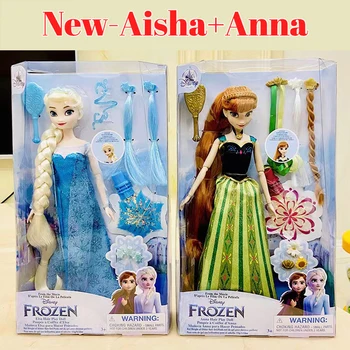 Congelate 32cm Papusa Elsa Fete Jucarii Printesa Anna Si Elsa Haine de Păpuși Anime Cifrele de Acțiune Papusa de Ziua de nastere Cadouri Pentru Fete Jucarii