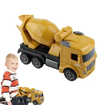 Construcția Putere Transportoare De Ciment Mixer Mixer De Ciment Camion De Construcții De Mare De Vehicule De Jucărie Pentru Copii Pretinde Juca Cadouri