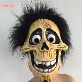 Cosmask Halloween Nouă Mască De Latex Diavolul Pălării Forma De Groază Masca Craniu Masca Horror
