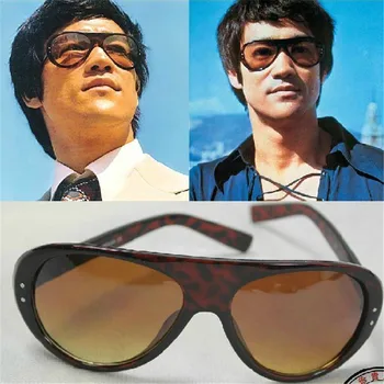 Cubojue Bruce Lee Brand Vintage ochelari de Soare pentru Barbati Ochelari de Soare pentru Omul de Designer Originale ochelari de soare Retro bărbați Aviației