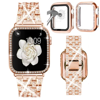 Curea Pentru Apple watch band se 6 5 4 42mm 38mm oțel Inoxidabil pentru iwatch 5 4 banda curea de ceas brățară Accesorii 44mm 40mm