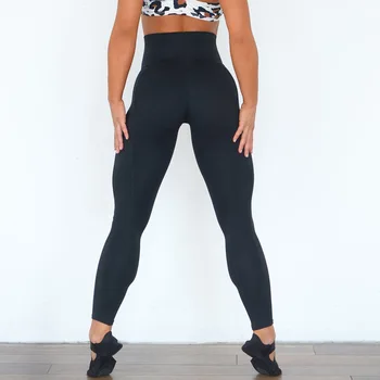 CXUEY Sport Jambiere pentru Femei Talie Mare Jambiere pentru Fitness, Yoga Pantaloni de Funcționare Dresuri Antrenament Active Wear Pantaloni Push-Up XL