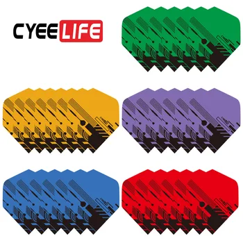 CyeeLife 30 BUC Rece Standard Dart Zboruri Frumos Darts Zbor Dardos Pene în aer liber Aripa Coada Amestecat Model