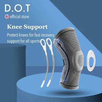 D. O. T Ortopedice Bretele Genunchi pentru Artrita Crossfit Protector genunchiere pentru Sport Piciorul Cald Orteza Genunchi Suport de Paza Comună