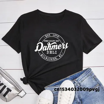 Dahmer Tricou Amuzant Femeie Din Bumbac Cu Maneci Scurte T Shirt Streetwear Scrisoare De Imprimare Tricou Harajuku Bumbac Cu Maneci Scurte Tee Shirt
