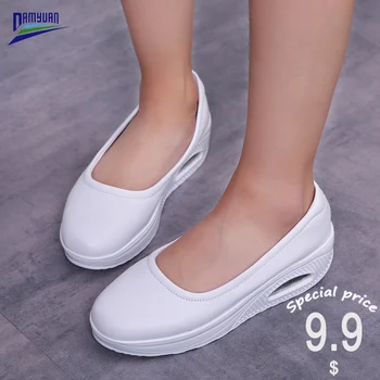 Damyuan Platforma Superficial Pantofi Femei Moale Plat Mocasini Doamnelor Zapatos De Mujer Respirabil Feminin Pernă De Aer Sapato Feminino