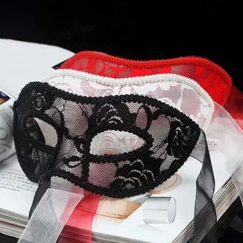Dantela Sexy Masca De Ochi Cosplay Mascarada Club De Noapte, Spectacole De Dans Joc De Rol Femei Sex-Shop Flirt Jocuri Pentru Adulți Instrumente De 3 Culori Măști