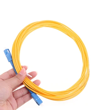De 3 m, SC-SC Simplex cablu de Fibra Optica Single Mode FTTH Coadă Patch Cord