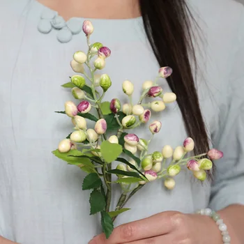De măsline fructe Artificiale Flori Casa noua Casă de Nunta Decor de Crăciun flores de Măsline, fructe de padure recuzită fotografie
