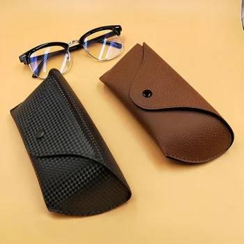 Design de Brand de Ochelari Accesorii din Piele PU de Ori-în măsură Portabil ochelari de Soare Cazul Supradimensionat Ochelari Cutie Transporta Ușor Ochelari de Stocare