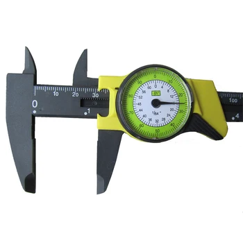 Dial Șubler cu Vernier 0,02 mm Instrument de Măsurare Vernier Dial Șubler 0-150 mm