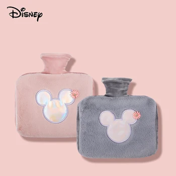 Disney Mickey Mouse 1200ml Portabil Cauciuc de Iarnă Caldă Apă Caldă Geantă de Mână mai Calde Fete Buzunar Pluș Mână Picioarele Sticla de Apa Calda