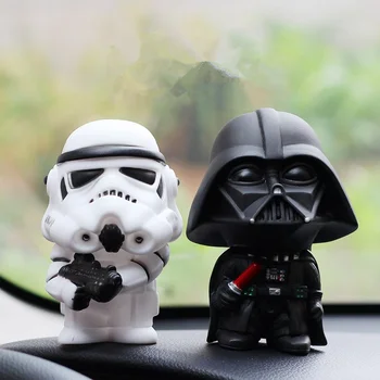 Disney Star Wars 10cm Forța se Trezește Black Series Darth Vader Figura Anime papusa Acțiune jucarii model de masina decor birou Pentru copil cadou