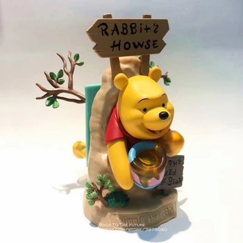 Disney Winnie the Pooh 13-17cm Figura de Acțiune Anime Decor Colecție de Figurine model de Jucărie pentru copii cadouri