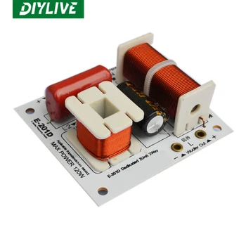 DIYLIVE KASUN E-201D 2-modul 2-unitate difuzor (treeter + bass) HIFI audio vorbitor separator separator filtru de banc, sunet surround