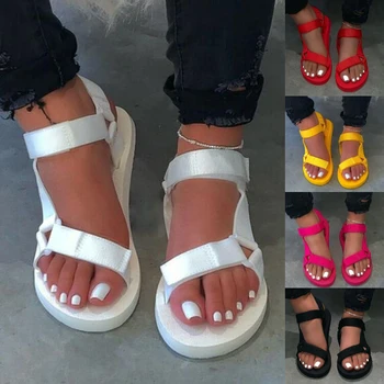 Doamnelor În Aer Liber, Papuci De Plaja Pentru Femei Primavara/Vara Noi Soft-Alunecare Non-Alunecare De Sandale Spuma Talpa Durabil Sandale Pantofi