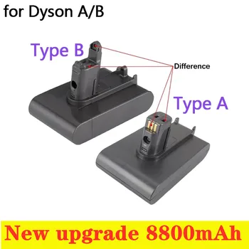 Dyson 22.2V8800Mah se Potrivesc Typea De B Li-Ion Vid Batterij Voor DysonDC35, DC45 DC31, DC34, DC44, DC31 Dier, DC35 Dier & 8.8 Ah