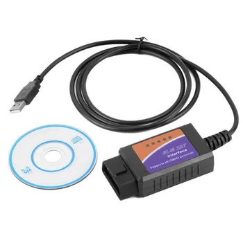 ELM327 USB V1.5 OBD2 de Diagnosticare Auto Interfață Scaner Instrument de Diagnosticare