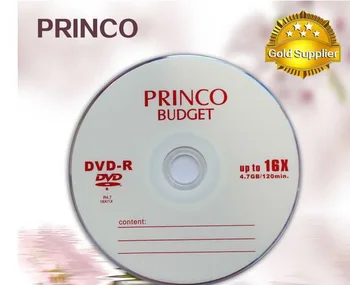 En-gros de 50 de discuri de 4.7 GB Princo Bugetul Gol Tipărite Disc DVD-R