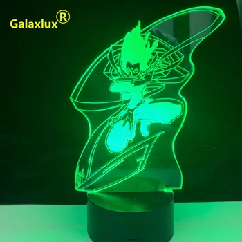 Eraserhead Dl Aizawa Anime Lampa Eroul Meu mediul Academic pentru Dormitor Acril 3D Lampa Veioza Decor Fanii Copii Cadou de Ziua de nastere