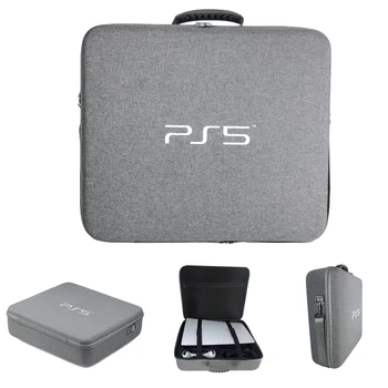 EVA Geanta Pentru PS5 Joc Sytem Transporta Caz de Protecție Umăr Pentru PlayStation 5 PS5 Consola de Călătorie Portabil, rezistent la Șocuri de Stocare de Caz