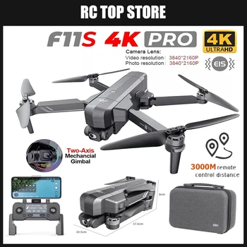 F11S 4K Pro Drona Cu Camera WIFI GPS EIS 2 axe Anti-Shake Gimbal FPV fără Perii Quadcopter RC Profesional Dron 3 KM