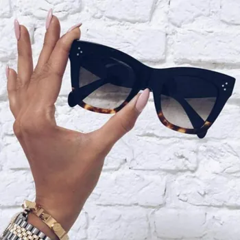 FashionClassic Ochi de Pisica ochelari de Soare Femei Vintage Supradimensionate Gradient de Soare Nuante de sex Feminin de Lux de Designer UV400 ochelari de soare 2022