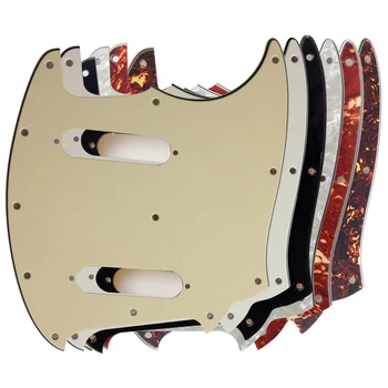 Feiman Chitara Piese Pickguard Pentru Fender American Mustang Chitară Garda De Control Gaura Mai Buna Calitate Guitarra Zero Placa