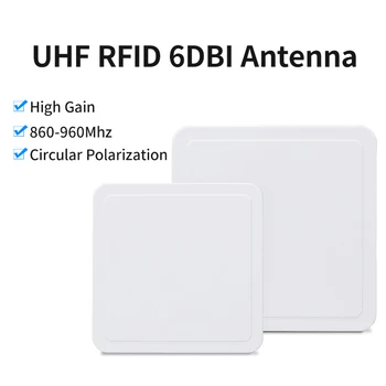 Fonkan Mare Câștig RFID Control Acces Antena Polarizare Circulară UHF RFID 6dbi Câștig Antenă