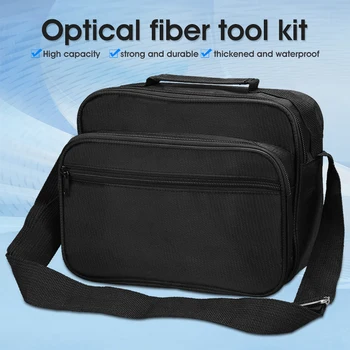 FTTTH Fibra Optica Rece Tool Kit pentru Carucioare Saci de Metru de Putere Pix Roșu Fiber Cleaver Instrument Sac de Kit