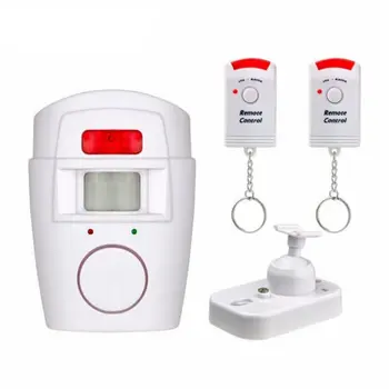 Fără fir cu Telecomandă Mini Alarma cu IR Senzor de Mișcare Infraroșu Detector & 105dB Sirenă Tare Pentru Acasă de Securitate Anti-Furt