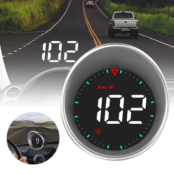 G5 Masina Head Up Display LED GPS HUD Digitale, Indicatoare de Viteză, contorul de parcurs Busola Parbriz Proiector Depășirea vitezei de Alarmă Head-up Display